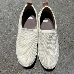 White Slip On Sneakers